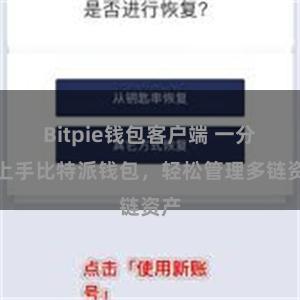 Bitpie钱包客户端 一分钟上手比特派钱包，轻松管理多链资产