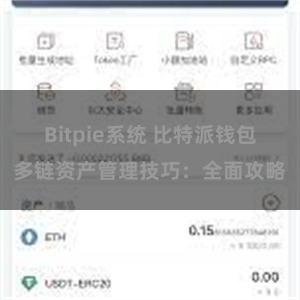 Bitpie系统 比特派钱包多链资产管理技巧：全面攻略