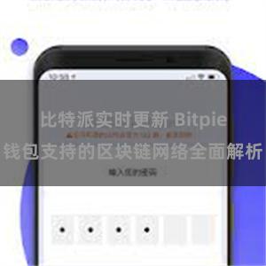 比特派实时更新 Bitpie钱包支持的区块链网络全面解析