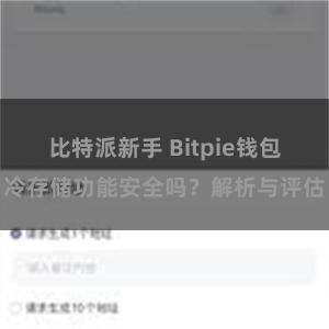 比特派新手 Bitpie钱包冷存储功能安全吗？解析与评估