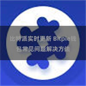 比特派实时更新 Bitpie钱包常见问题解决方法