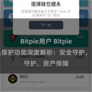 Bitpie用户 Bitpie钱包隐私保护功能深度解析：安全守护，资产保障