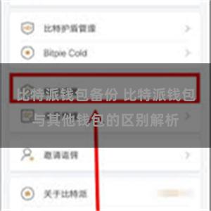 比特派钱包备份 比特派钱包与其他钱包的区别解析