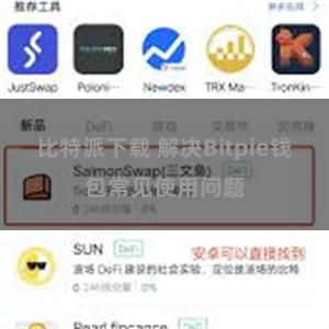 比特派下载 解决Bitpie钱包常见使用问题