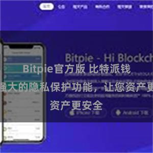 Bitpie官方版 比特派钱包：强大的隐私保护功能，让您资产更安全