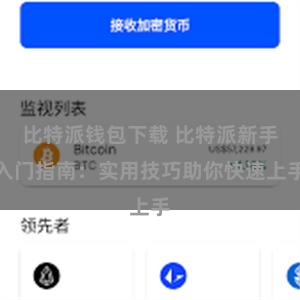 比特派钱包下载 比特派新手入门指南：实用技巧助你快速上手