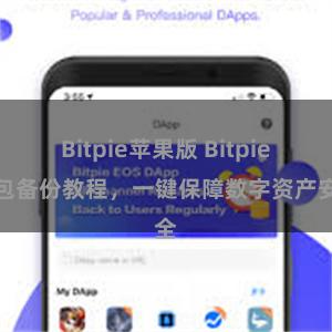 Bitpie苹果版 Bitpie钱包备份教程，一键保障数字资产安全