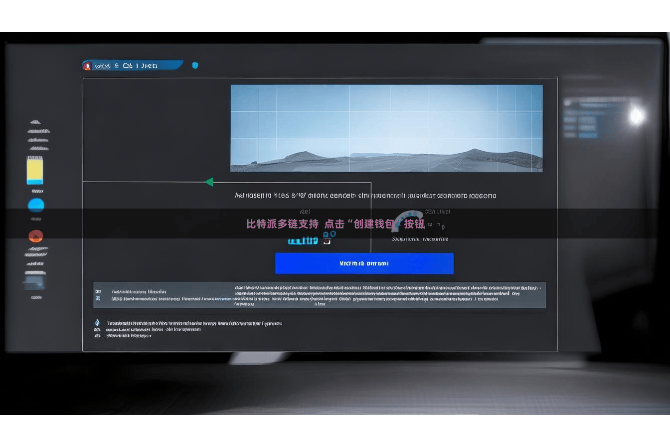 比特派多链支持  点击“创建钱包”按钮