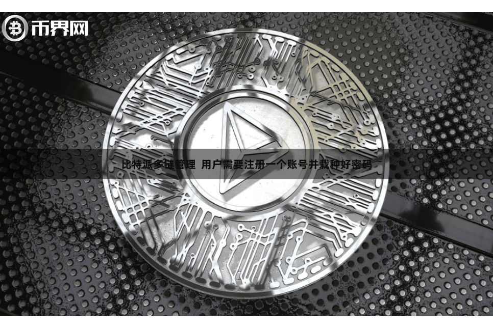 比特派多链管理  用户需要注册一个账号并栽种好密码