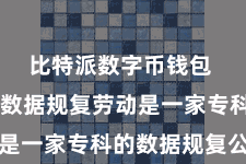 比特派数字币钱包  比特派数据规复劳动是一家专科的数据规复公司