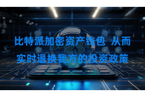 比特派加密资产钱包  从而实时退换我方的投资政策