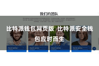 比特派钱包网页版  比特派安全钱包应时而生
