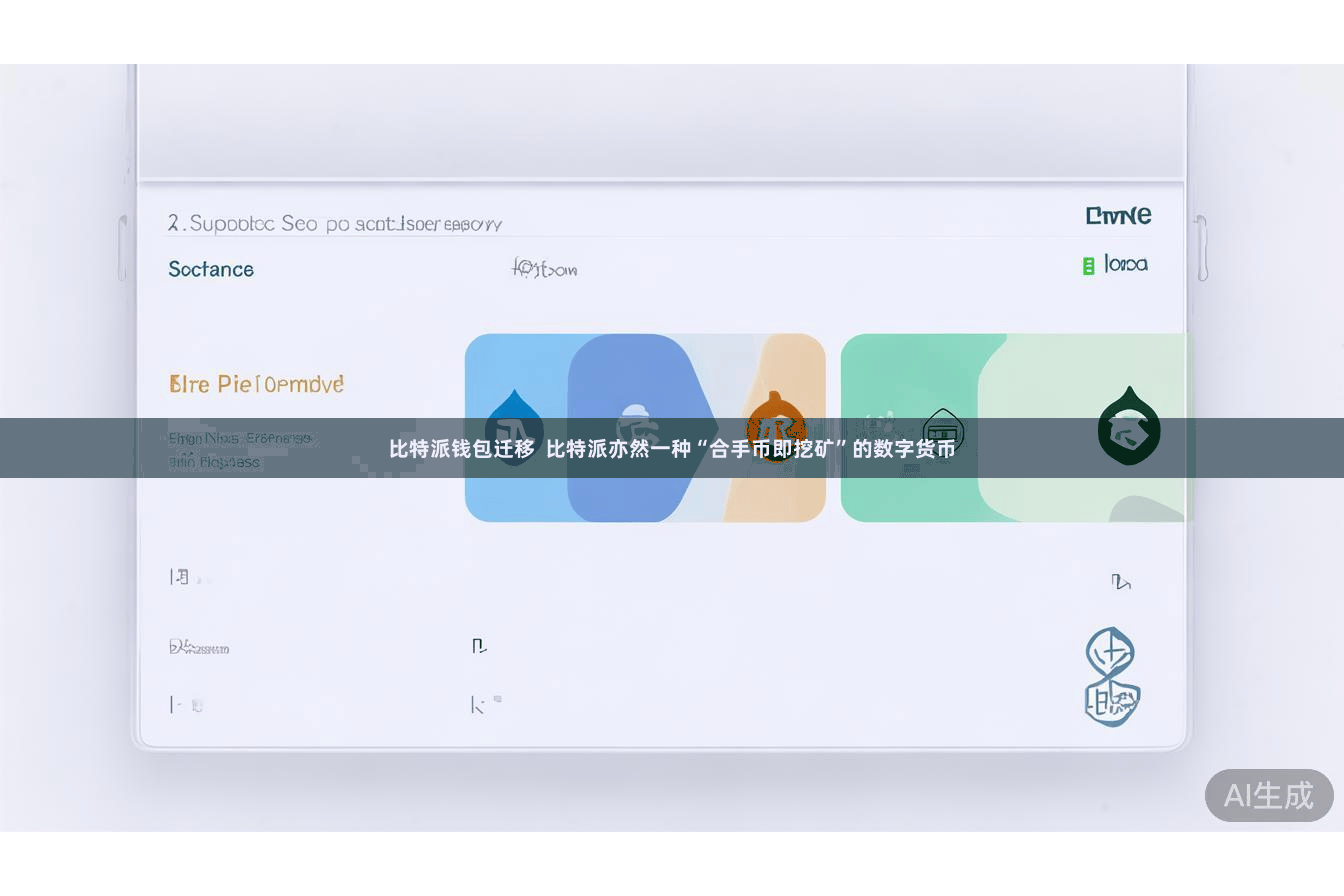 比特派钱包迁移  比特派亦然一种“合手币即挖矿”的数字货币